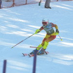  Courtney Ackimenko challenges the Slalom event on Feb. 14 at Hidden Valley Ski Resort.