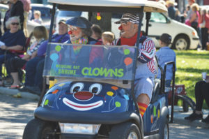 Photo by Tim Kalinowski- The Shrine Clown patrol was taking part for the 20th straight year at the 20 Mile Post Days parade.